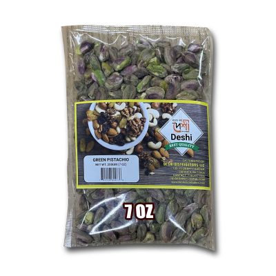 Green Pistachio 200gm - 7 oz - Deshi